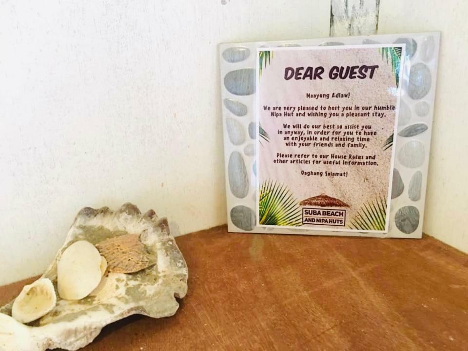 Suba Beach Nipa Huts Leilighet Daanbantayan Eksteriør bilde